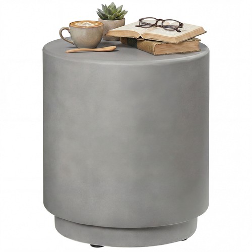 17in round concrete - 17in,